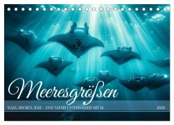 Cover-Bild zum Titel 'Meeresgrößen (Tischkalender 2026 DIN A5 quer), CALVENDO Monatskalender' von 'Kerstin Waurick'
