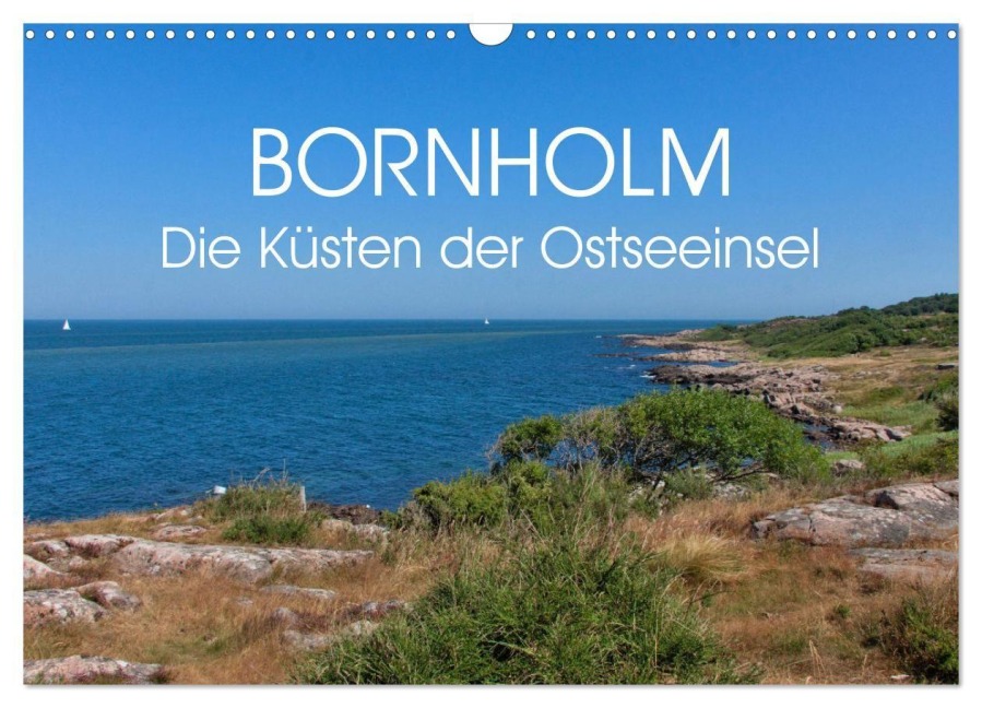 Bornholm - die Küsten der Ostseeinsel (Wandkalender 2026 DIN A3 quer), CALVENDO Monatskalender - Lars Nullmeyer