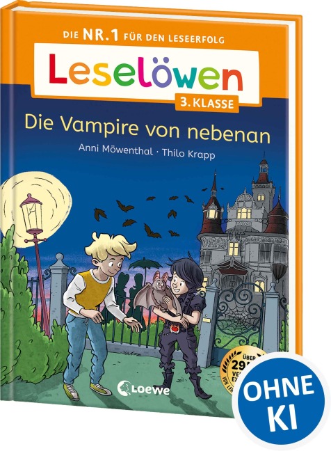 Leselöwen 3. Klasse - Die Vampire von nebenan - Anni Möwenthal