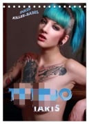 Cover-Bild zum Titel 'TATTOO TARTS - Inked Killer Babes (Tischkalender 2026 DIN A5 hoch), CALVENDO Monatskalender' von 'Andreas Comandante'