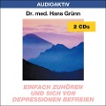 Cover-Bild zum Titel 'Einfach zuhören und sich von Depressionen befreien. 2 CDs' von 'Hans Grünn'