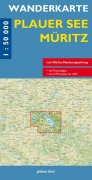 Cover-Bild zum Titel 'Wanderkarte Plauer See - Müritz' von ''