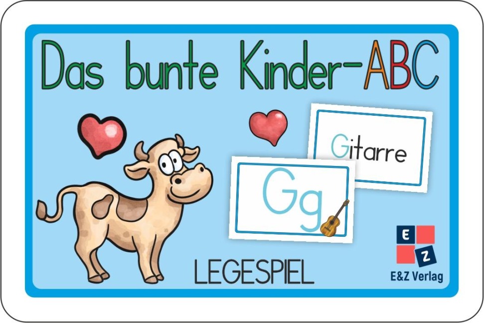 Das bunte Kinder-ABC Legespiel - Helga Momm