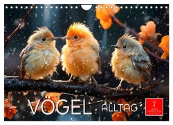 Cover-Bild zum Titel 'Vögel Alltag (Wandkalender 2026 DIN A4 quer), CALVENDO Monatskalender' von 'Peter Roder'