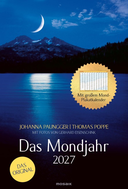 Das Mondjahr 2027 - Wand-Spiralkalender - Johanna Paungger, Thomas Poppe