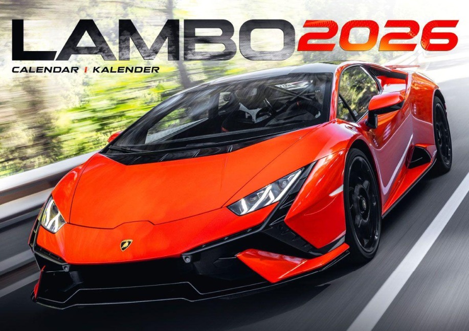 Lamborghini Kalender 2026 - 