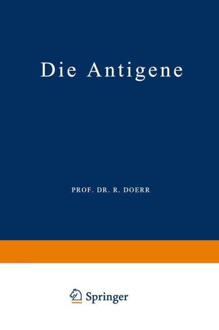 Die Antigene - Robert Doerr