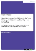 Cover-Bild zum Titel 'Kenntnisstand und Fortbildungsbedarf zum Umgang mit Diabetes mellitus Typ 1 im Schulalltag' von 'Wiebke Fieseler'