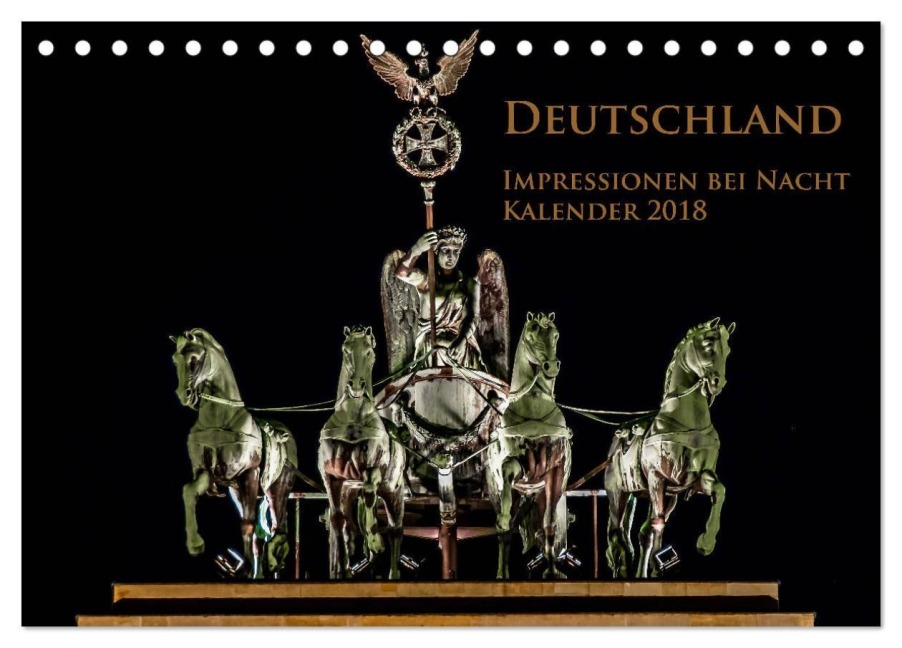 Deutschland Impressionen bei Nacht (Tischkalender 2027 DIN A5 quer), CALVENDO Monatskalender - Thomas Marufke