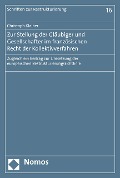 Cover-Bild zum Titel 'Zur Stellung der Gläubiger und Gesellschafter im französischen Recht der Kollektivverfahren' von 'Christoph Klaiber'