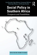 Cover-Bild zum Titel 'Social Policy in Southern Africa' von 'Vusi Gumede, Cleopas Sambo, Neo Mokone, Takalanga Maziya, Emmanuel Ndhlovu'