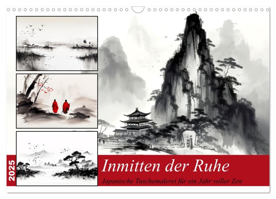 Inmitten der Ruhe (Wandkalender 2025 DIN A3 quer), CALVENDO Monatskalender - Kerstin Waurick