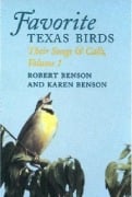 Cover-Bild zum Titel 'Favorite Texas Birds-Tape' von 'Robert Benson, Karen Benson'