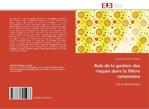 Role de la gestion des risques dans la filière cotonnière - Doubahan Adeline Coulibaly