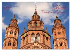 Cover-Bild zum Titel 'Mainz Kultur und Lebenslust (Wandkalender 2026 DIN A2 quer), CALVENDO Monatskalender' von 'Prime Selection'