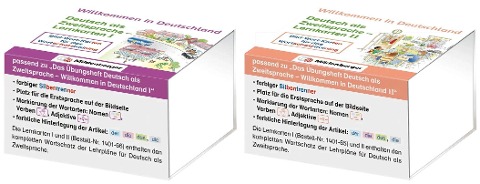 Willkommen in Deutschland - Lernkarten Deutsch als Zweitsprache I und II - Tina Kresse, Susanne McCafferty