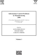 Cover-Bild zum Titel 'Information Control Problems in Manufacturing 2006' von ''