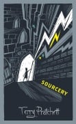 Cover-Bild zum Titel 'Sourcery' von 'Terry Pratchett'