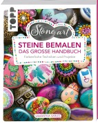 Cover-Bild zum Titel 'StoneArt: Steine bemalen - Das große Handbuch' von 'Samantha Sarles'