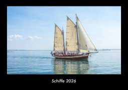 Cover-Bild zum Titel 'Schiffe 2026 Fotokalender DIN A3' von 'Tobias Becker'