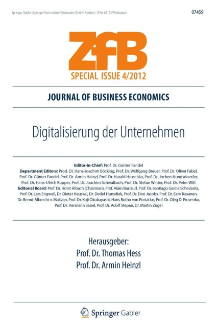 Digitalisierung der Unternehmen - 