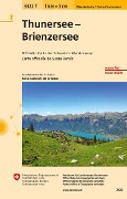Cover-Bild zum Titel 'Swisstopo 1 : 33 333 Thunersee Brienzersee' von ''