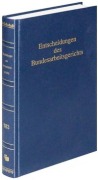 Cover-Bild zum Titel 'Entscheidungen des Bundesarbeitsgerichts (BAGE 183)' von ''