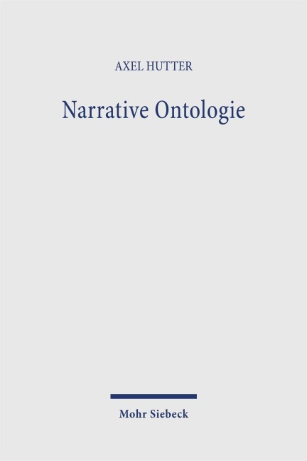 Narrative Ontologie - Axel Hutter