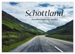 Cover-Bild zum Titel 'Schottland, Atemberaubender Norden (Wandkalender 2026 DIN A2 quer), CALVENDO Monatskalender' von 'Sina Sohn'