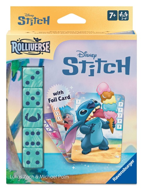 Rolliverse Disney Stitch - Würfelspiel ab 7 Jahre - Michael Palm, Lukas Zach
