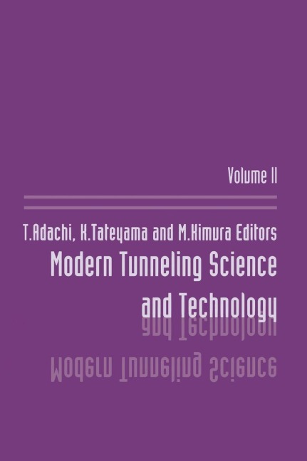 Modern Tunneling Science And T - T. Adachi