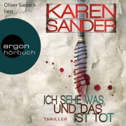 Cover-Bild zum Titel 'Ich sehe was, und das ist tot' von 'Karen Sander'