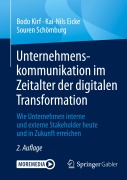 Cover-Bild zum Titel 'Unternehmenskommunikation im Zeitalter der digitalen Transformation' von 'Bodo Kirf, Souren Schömburg, Kai-Nils Eicke'