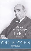 Aus meinem Leben - Chaim Cohn