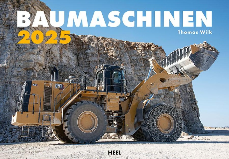 Baumaschinen Kalender 2025 - Thomas Wilk