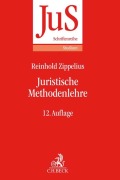 Cover-Bild zum Titel 'Juristische Methodenlehre' von 'Reinhold Zippelius'