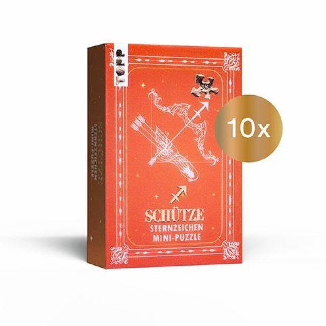 Nachfüllset: Sternzeichen Mini-Puzzle Schütze 10 St. - 