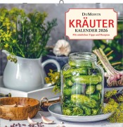DUMONT - DUMONTS Kräuter Kalender 2026 Broschürenkalender, 30x30cm, Wandkalender mit Texten, Rezepten und nützlichen Tipps, mit Jahresübersicht 2026 und Schulferientabelle - 