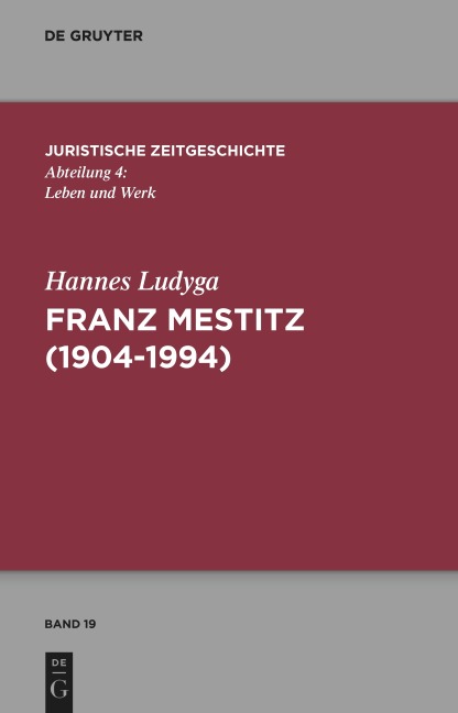Franz Mestitz (1904-1994) - Hannes Ludyga