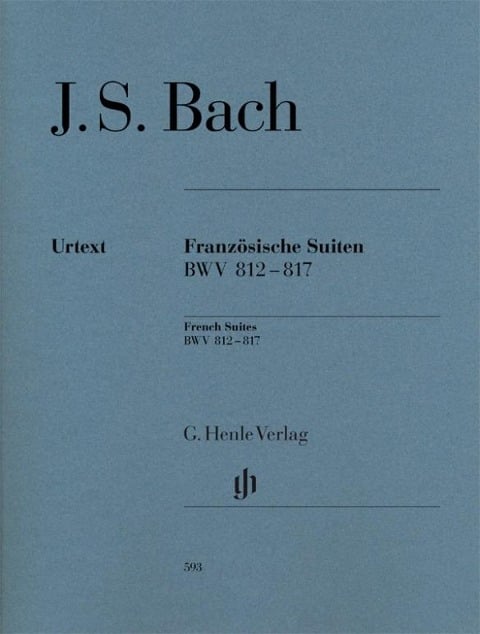 Französische Suiten BWV 812-817 br. - Johann Sebastian Bach