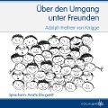 Cover-Bild zum Titel 'Über den Umgang unter Freunden' von 'Adolph Freiherr Von Knigge'
