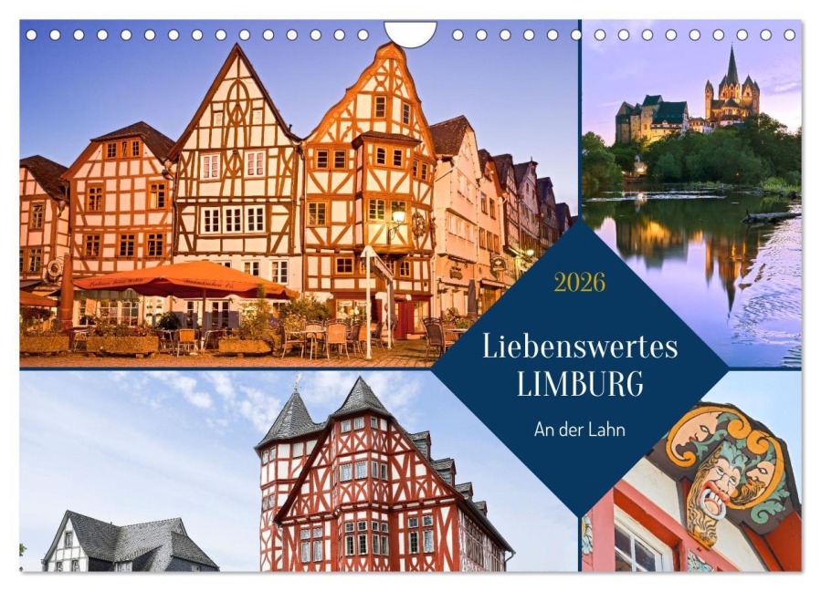 Liebenswertes Limburg (Wandkalender 2026 DIN A4 quer), CALVENDO Monatskalender - U. Boettcher