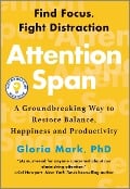 Cover-Bild zum Titel 'Attention Span' von 'Gloria Mark'