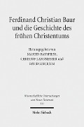 Cover-Bild zum Titel 'Ferdinand Christian Baur und die Geschichte des frühen Christentums' von ''