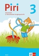 Cover-Bild zum Titel 'Piri 3. Arbeitsheft in Vereinfachter Ausgangsschrift Klasse 3. Ausgabe Bayern' von ''