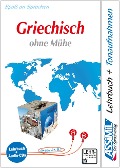 Cover-Bild zum Titel 'Assimil. Griechisch ohne Mühe. Lehrbuch mit 4 Audio-CDs' von ''