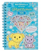 Mein Rätselbuch mit bunten Glitzersteinen. Tiere - Two Windmills