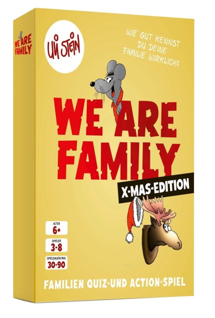 Uli Stein Weihnachtsspiel: We are family - Uli Stein