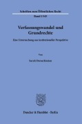 Cover-Bild zum Titel 'Verfassungswandel und Grundrechte' von 'Sarah Dersarkissian'