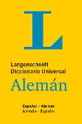 Cover-Bild zum Titel 'Langenscheidt Diccionario Universal Alemán' von ''